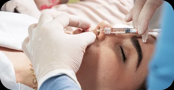 Procedimento estético na Clínica Nepuga