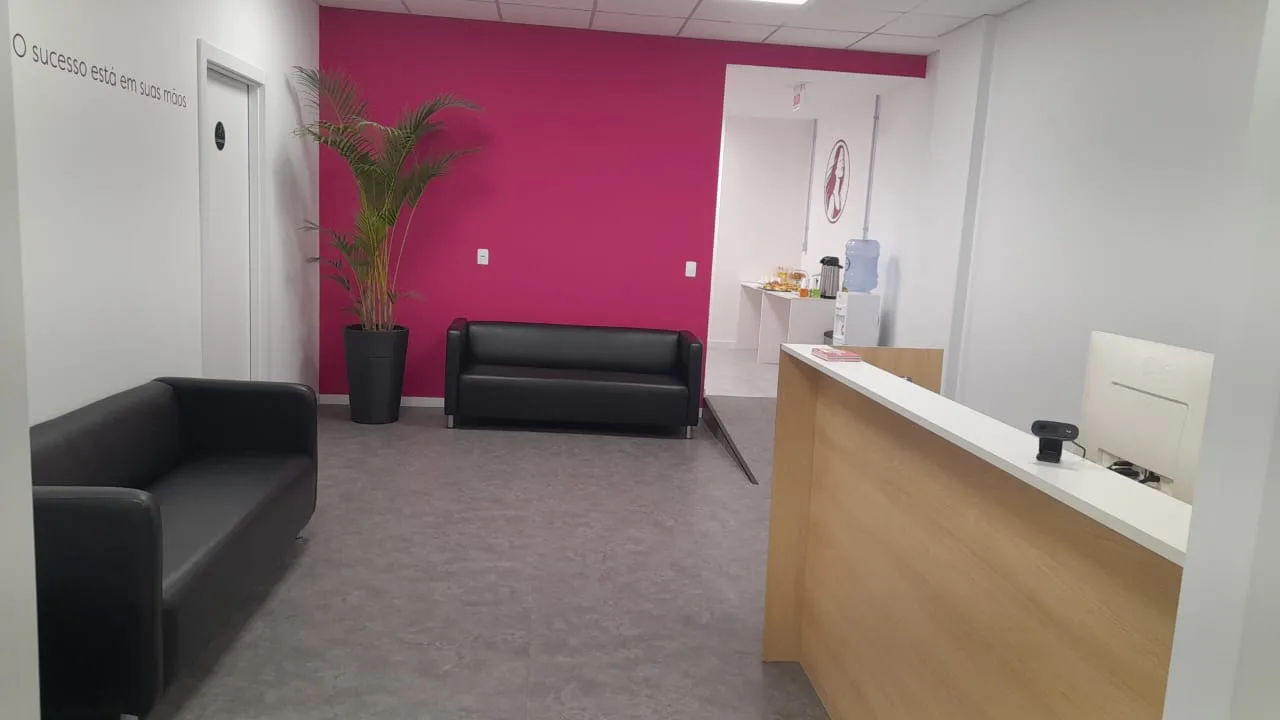 Recepção da Clínica Nepuga Florianópolis